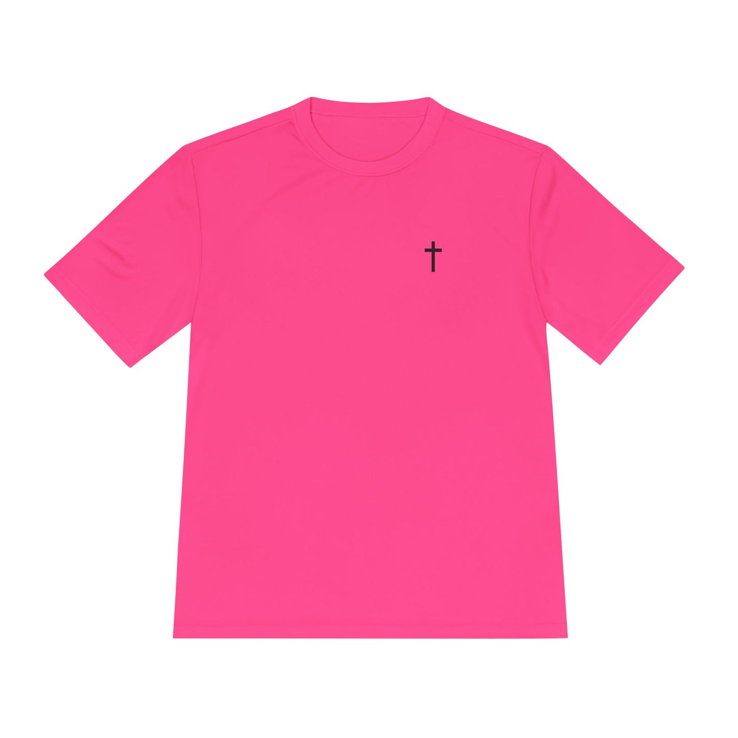 Unisex Sport-Tek Tee with Black Cross