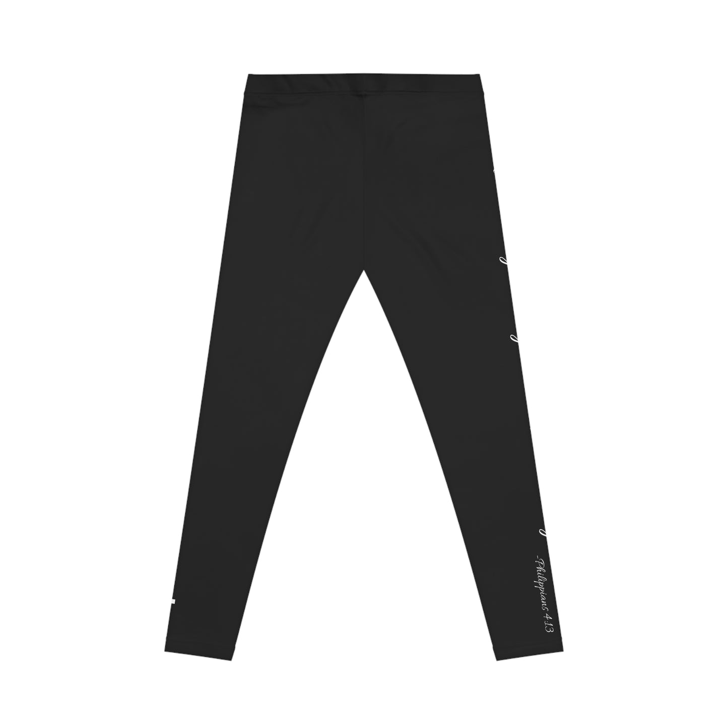 Women's Casual Leggings (Philippians 4:13)