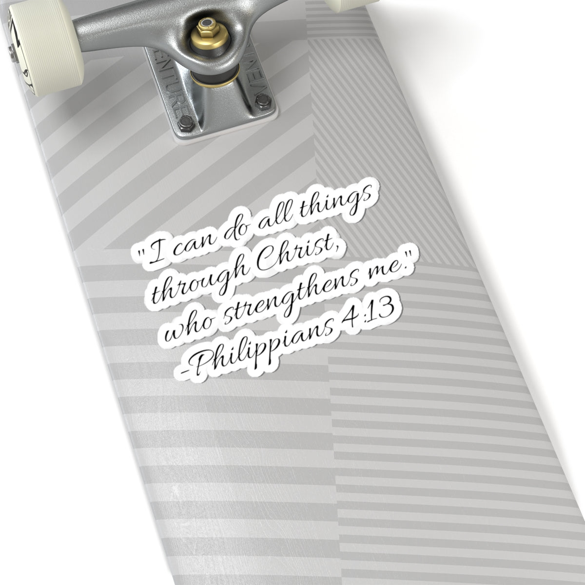 Philippipans 4:13 Kiss Cut Sticker