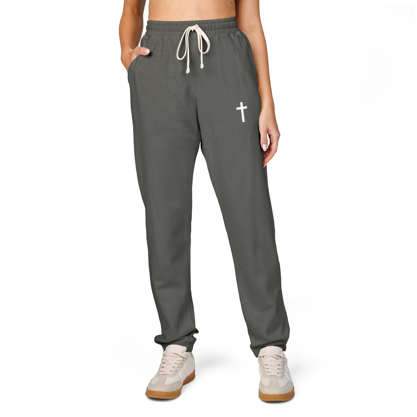 Unisex Cross Fleece Sweatpants
