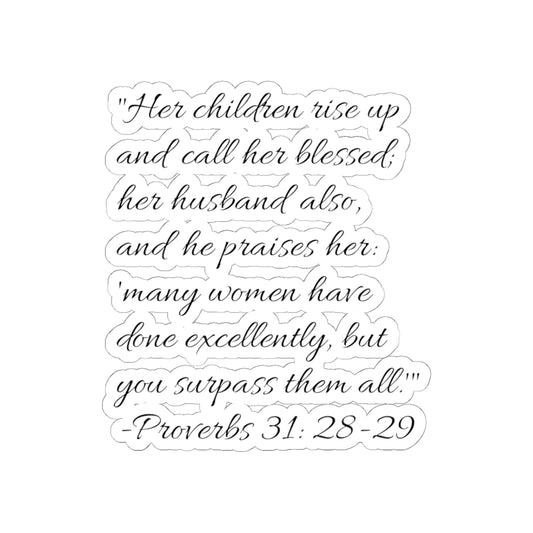 Mothers Day Kiss-Cut Sticker