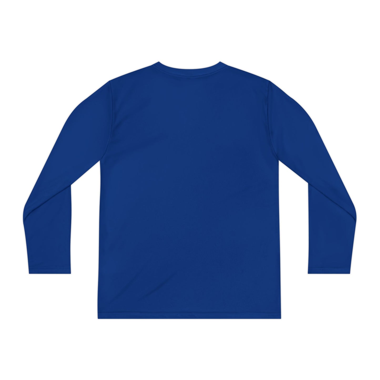 Youth long sleeve Sport-Tek with White Cross