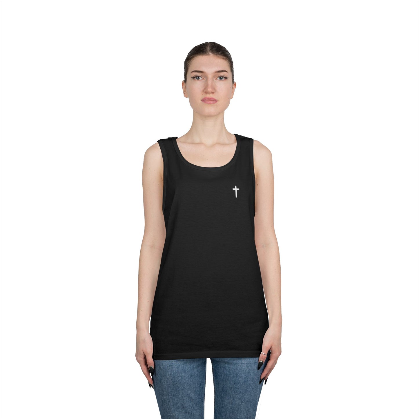 "With God all things are possible" motivational Tank