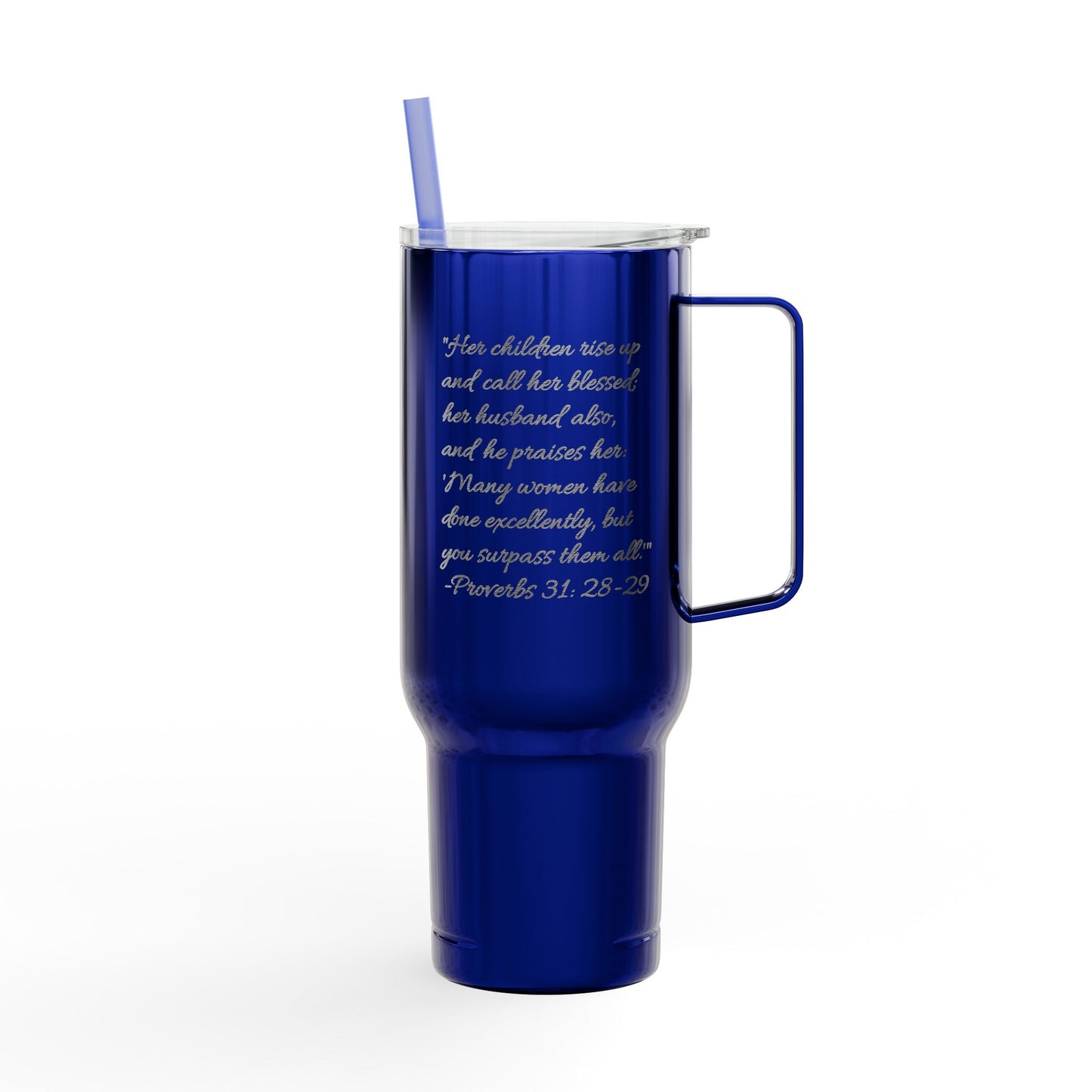 Insulated Tumbler with Lid, 40oz with Mother's Day verse