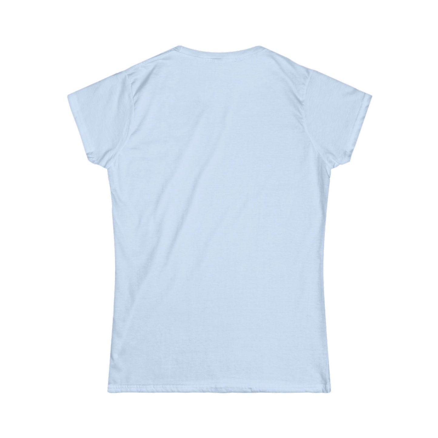 Women's Softstyle Tee with Black Cross