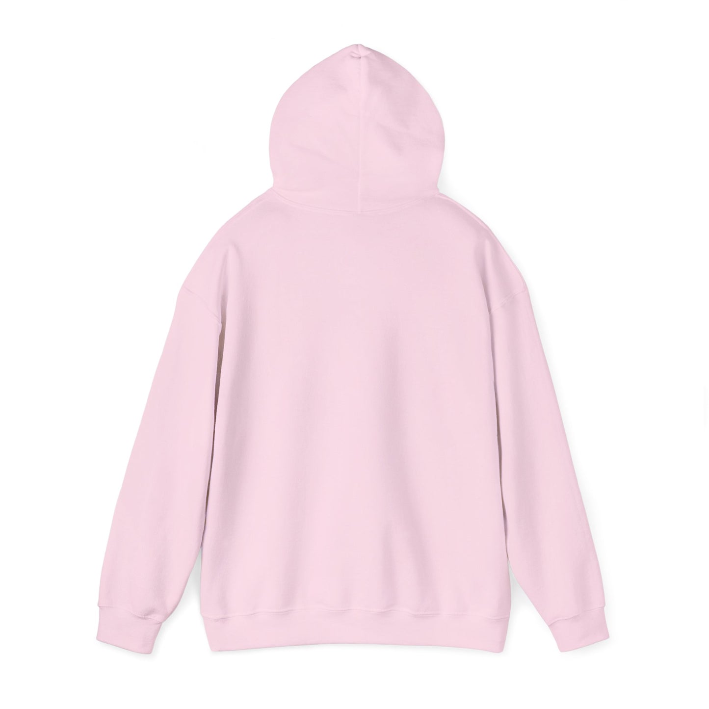 Unisex Christian Hooded Sweatshirt with White Cross (Gildan Product)