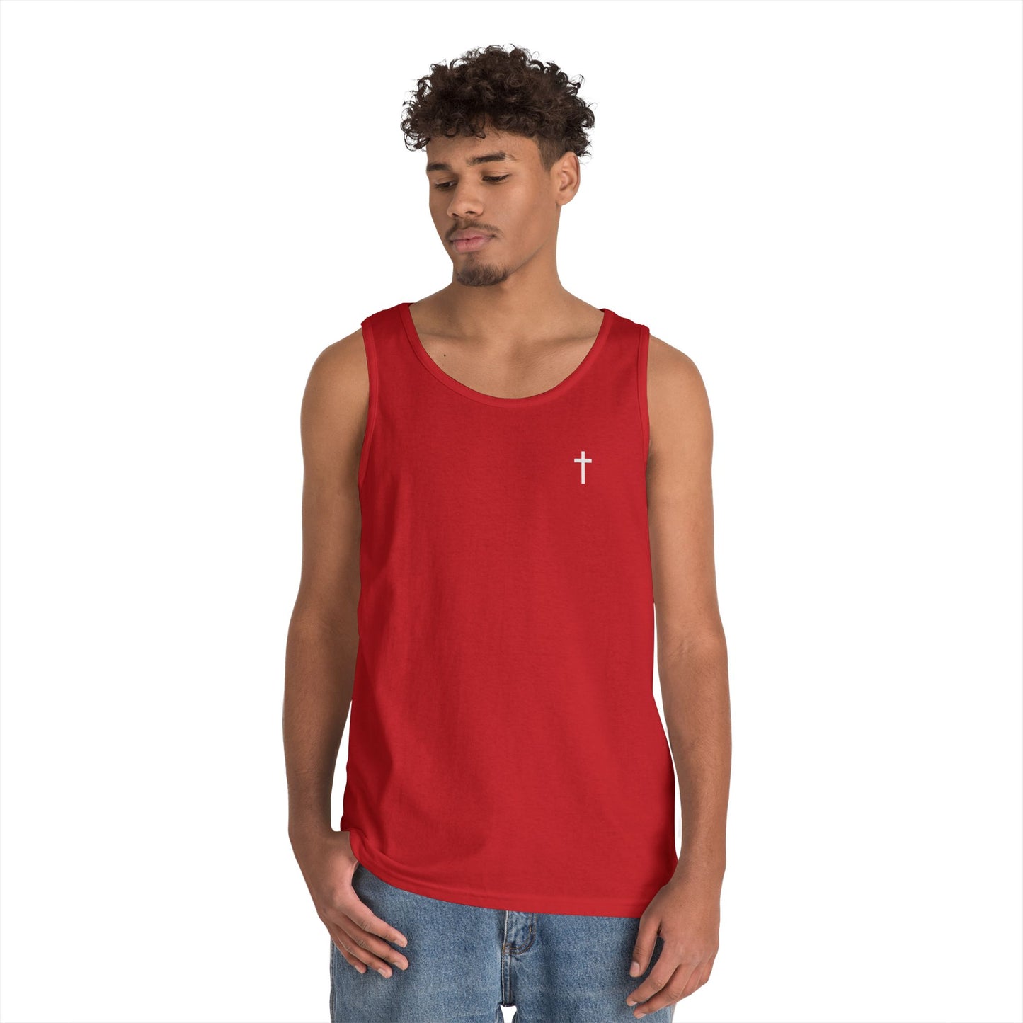 "With God all things are possible" motivational Tank