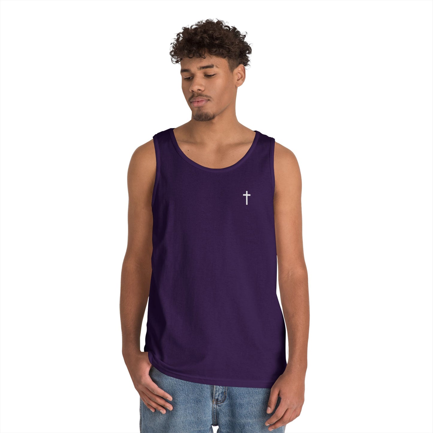 "With God all things are possible" motivational Tank