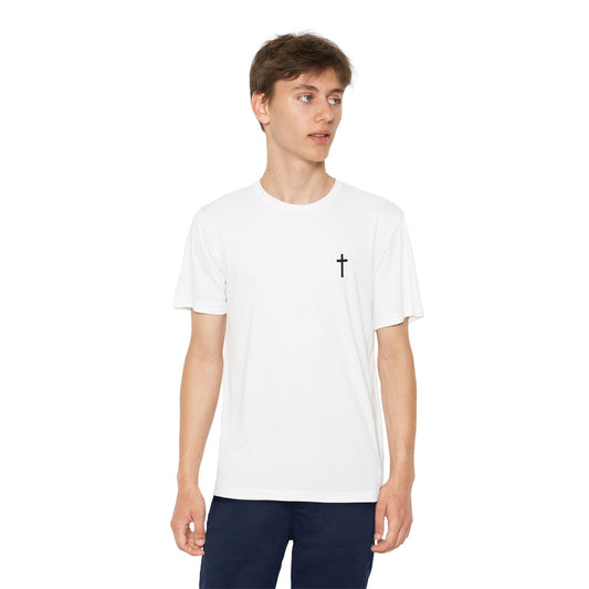 Youth Sport-Tek Tee with Black Cross