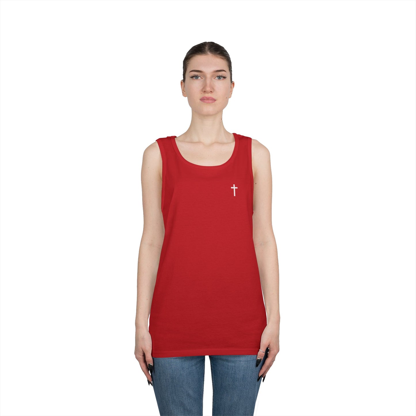 "With God all things are possible" motivational Tank
