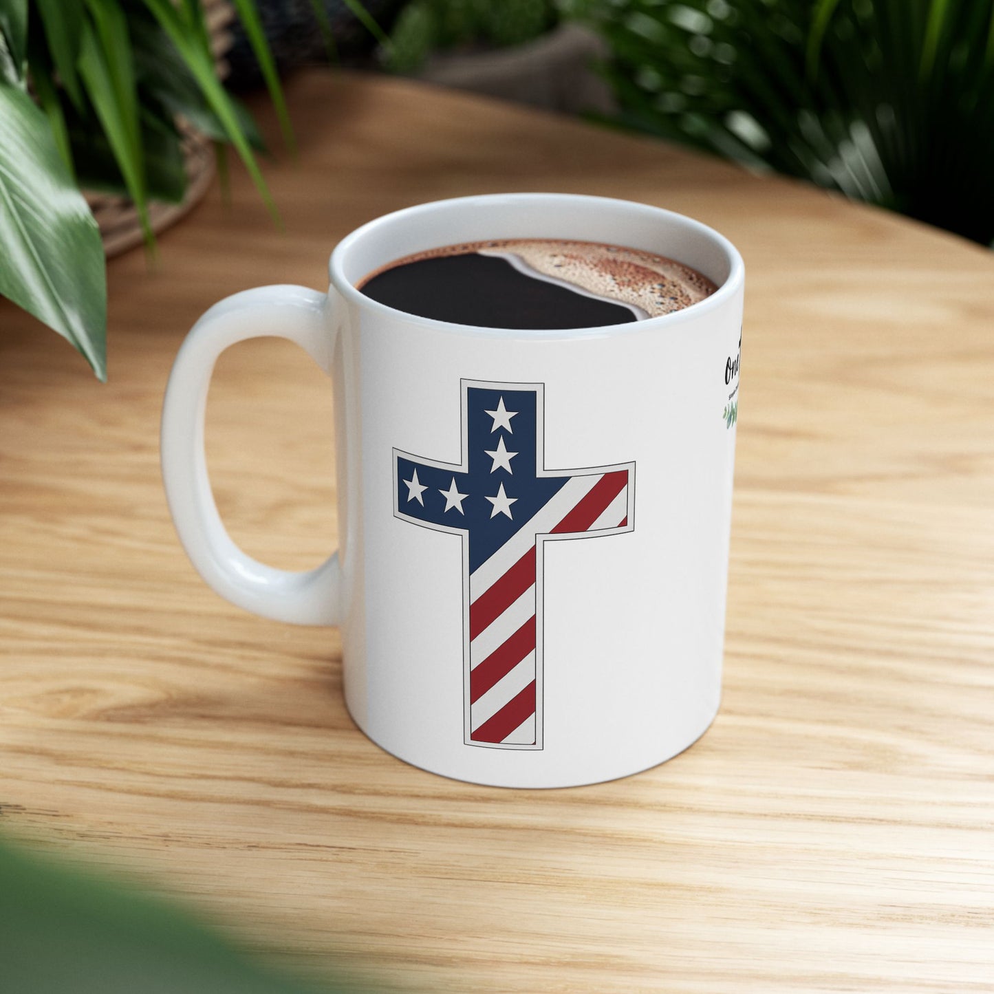 God Bless America Mug, (11oz, 15oz)
