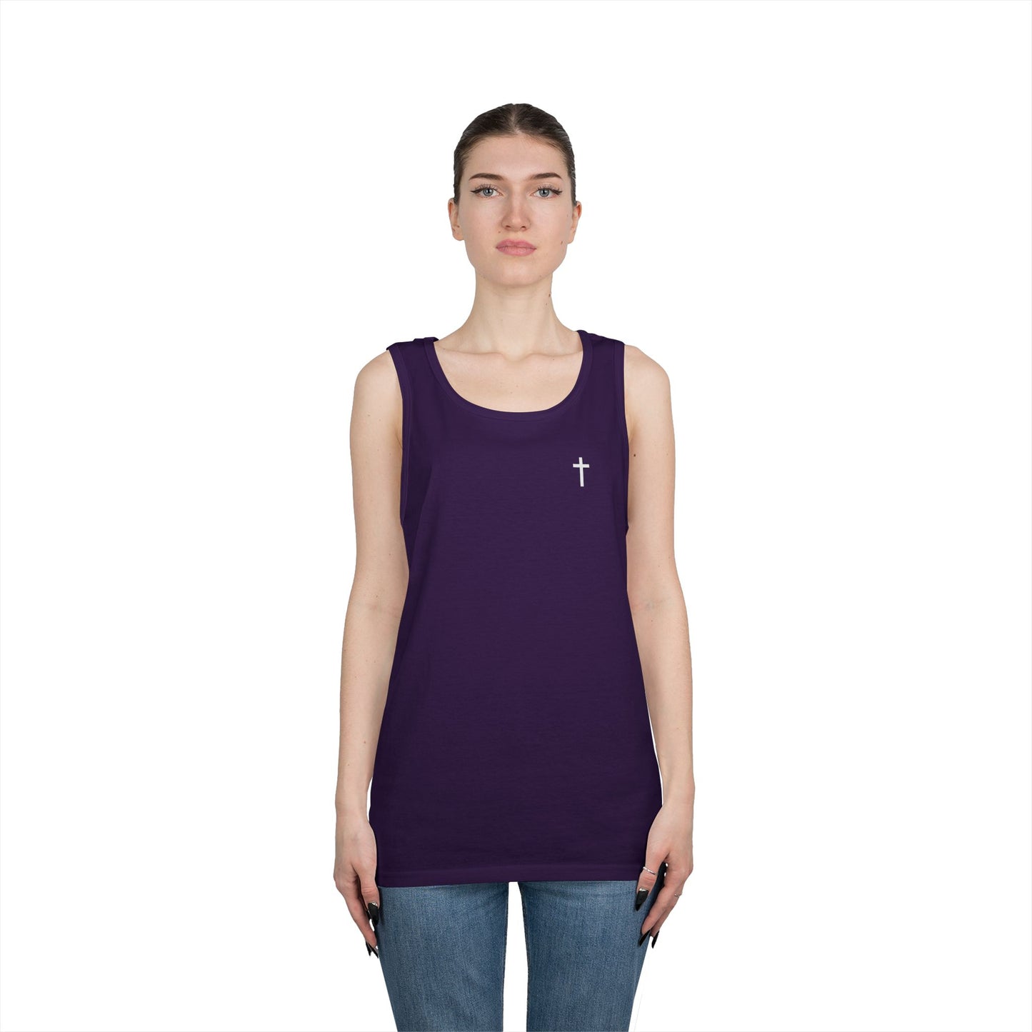 "With God all things are possible" motivational Tank