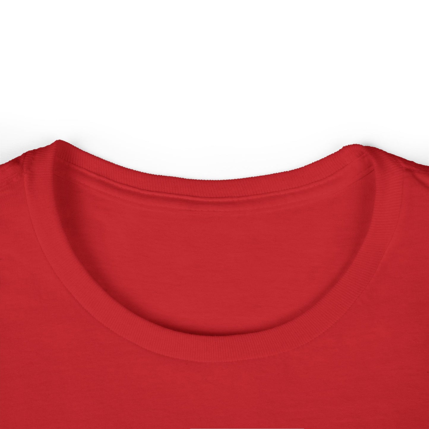 Women's Softstyle Tee with Black Cross