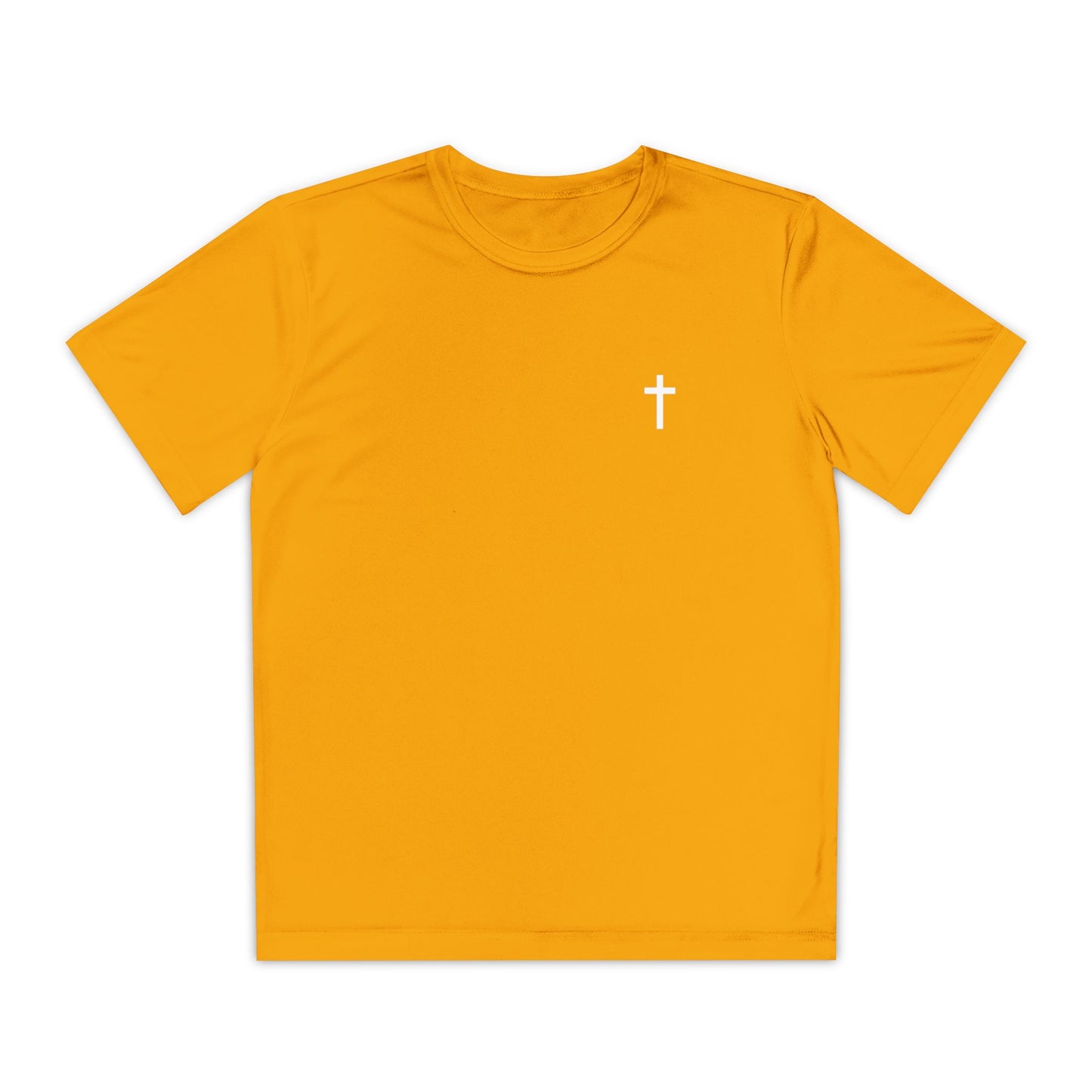 Youth Sport-Tek Tee with White Cross