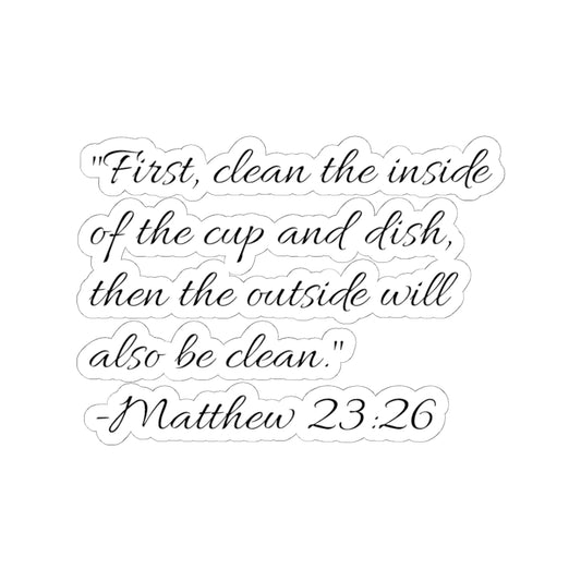 Thermos or Cup Kiss Cut Sticker