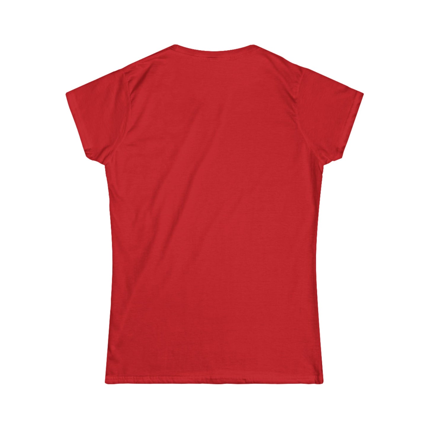 Women's Softstyle Tee with White Cross
