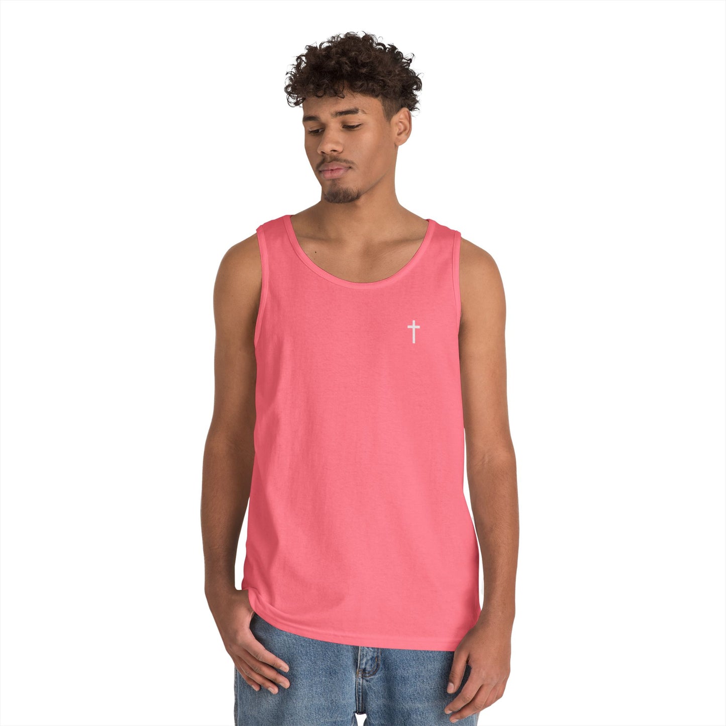"With God all things are possible" motivational Tank