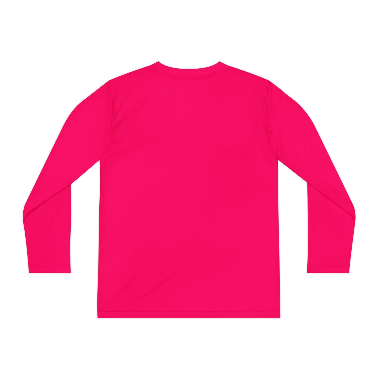 Youth long sleeve Sport-Tek with White Cross