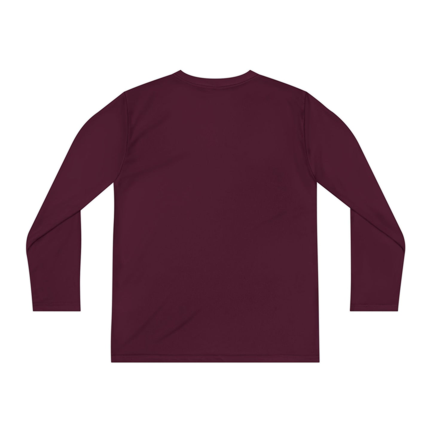 Youth long sleeve Sport-Tek with White Cross