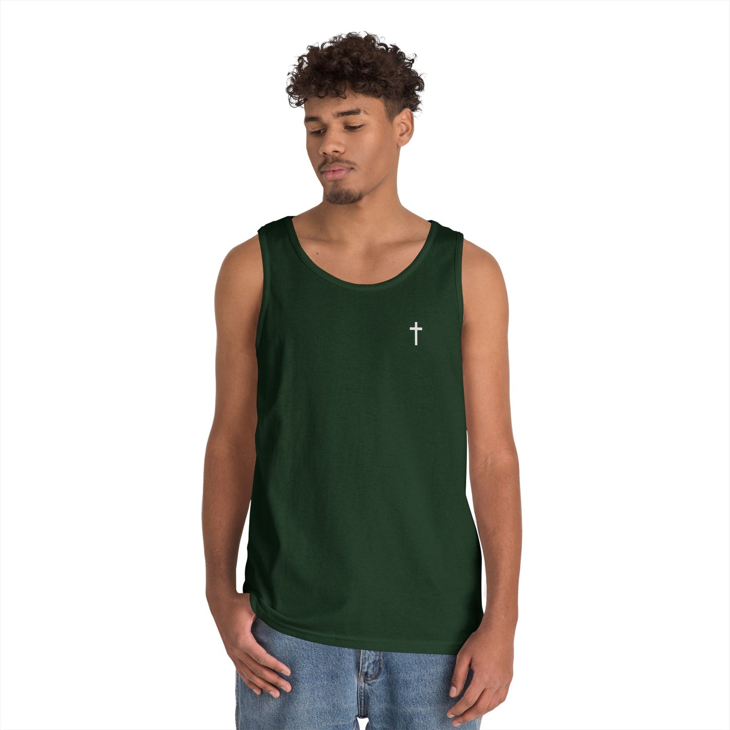 "With God all things are possible" motivational Tank
