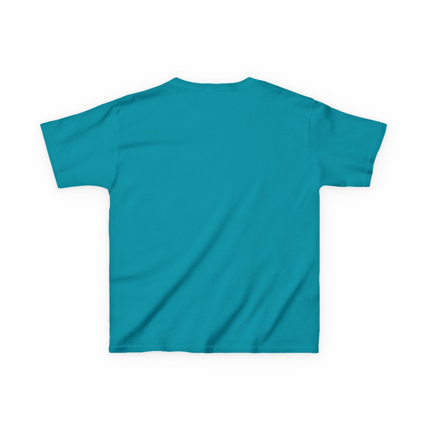Kids Simple Christian T-Shirt with Black Cross (Gildan Product)