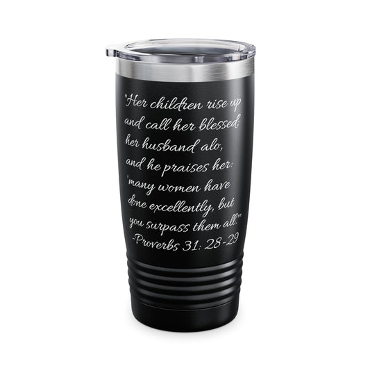 Ringneck Tumbler, 20oz with Mother's Day verse