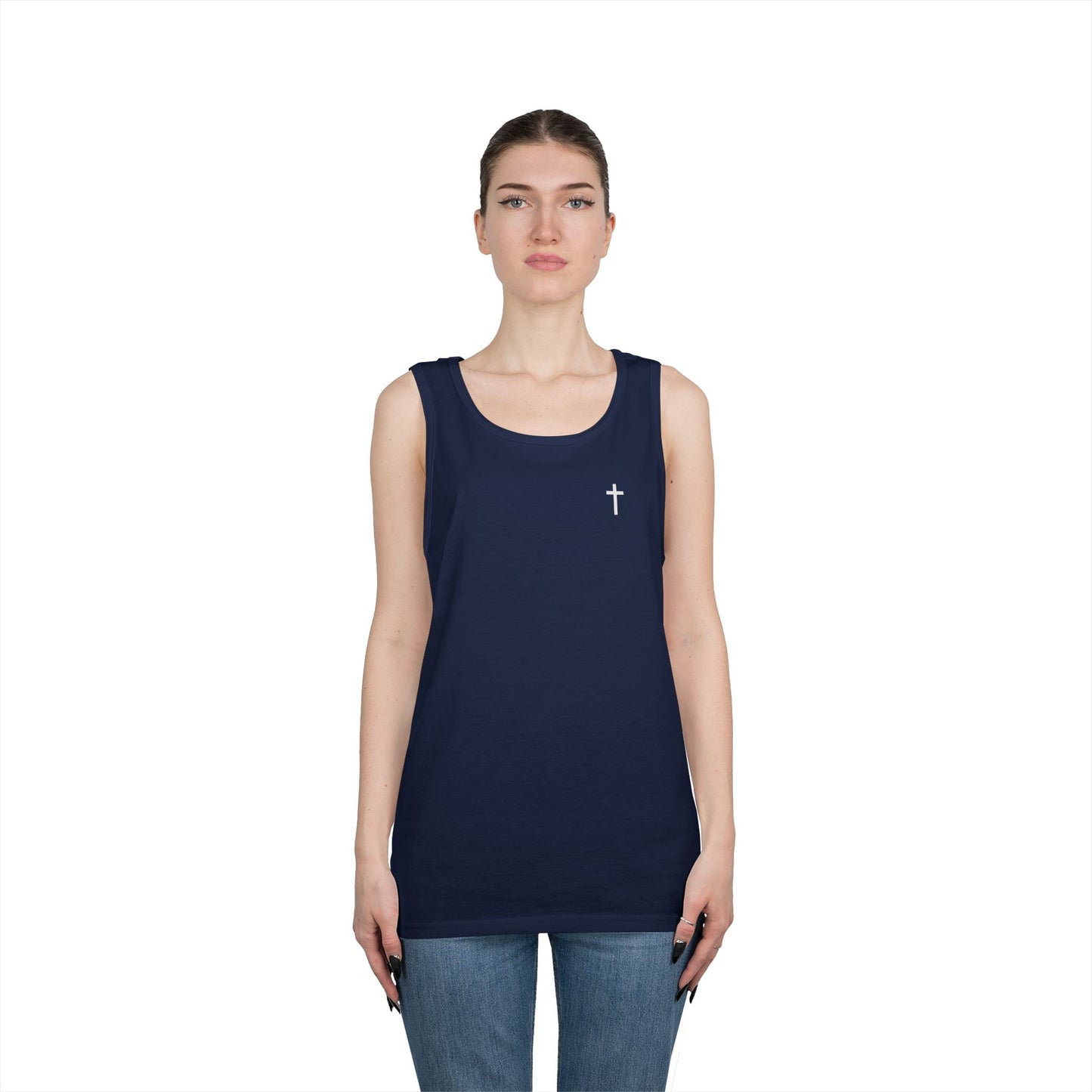 "With God all things are possible" motivational Tank