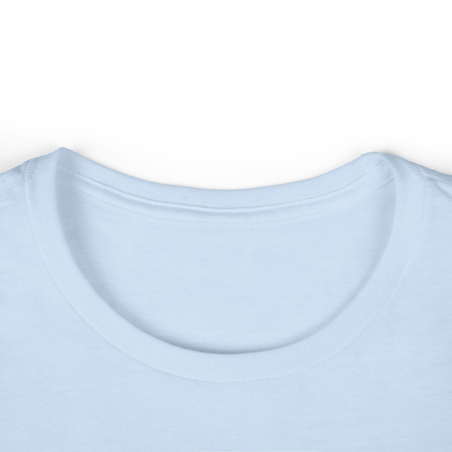 Women's Softstyle Tee with Black Cross