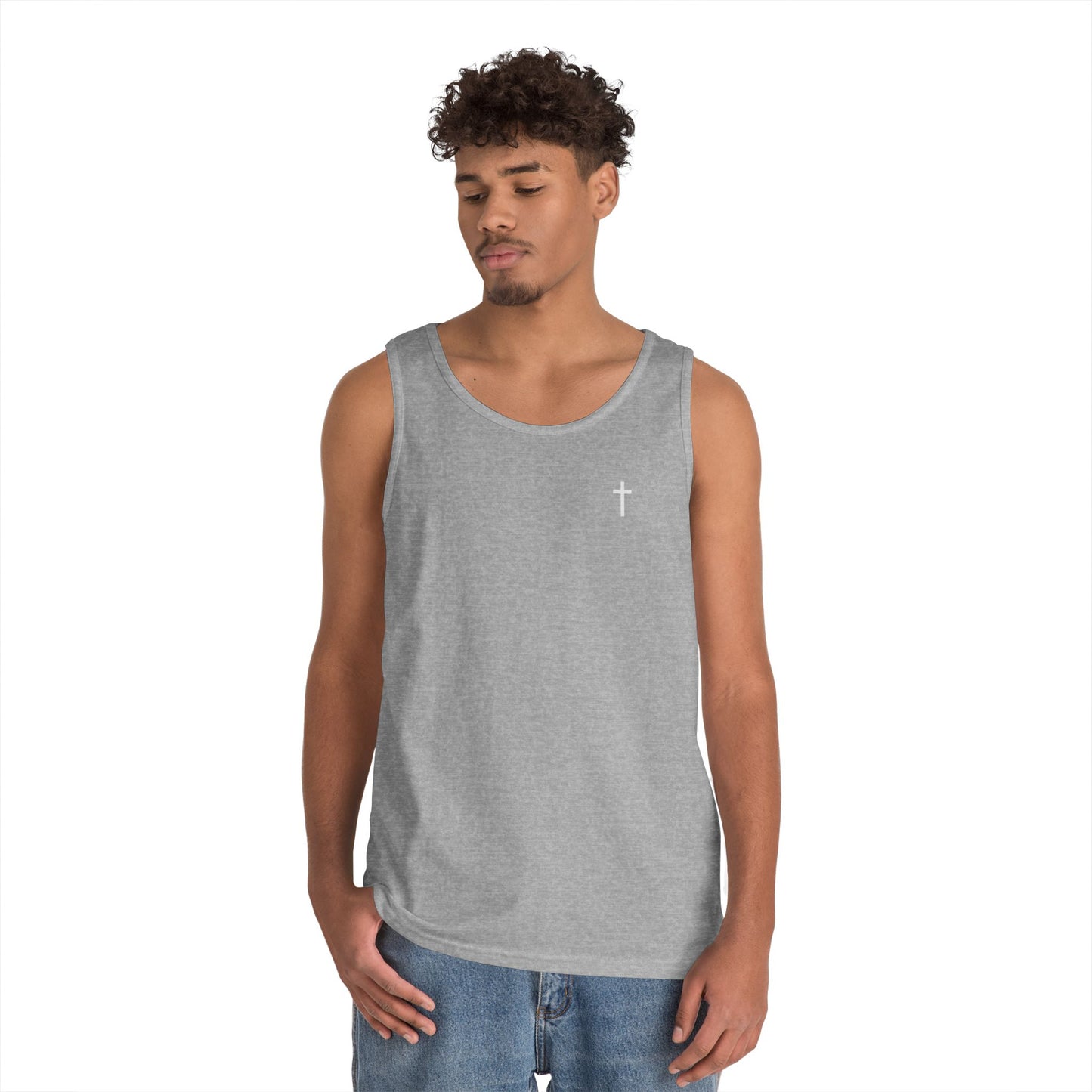 "With God all things are possible" motivational Tank