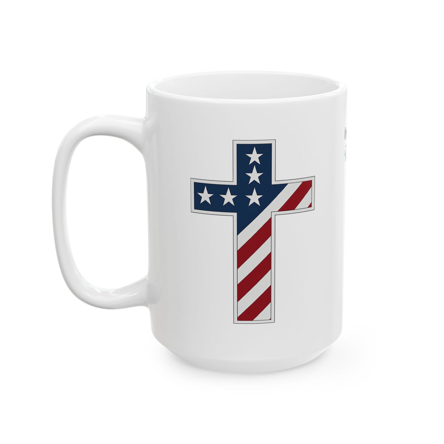 God Bless America Mug, (11oz, 15oz)