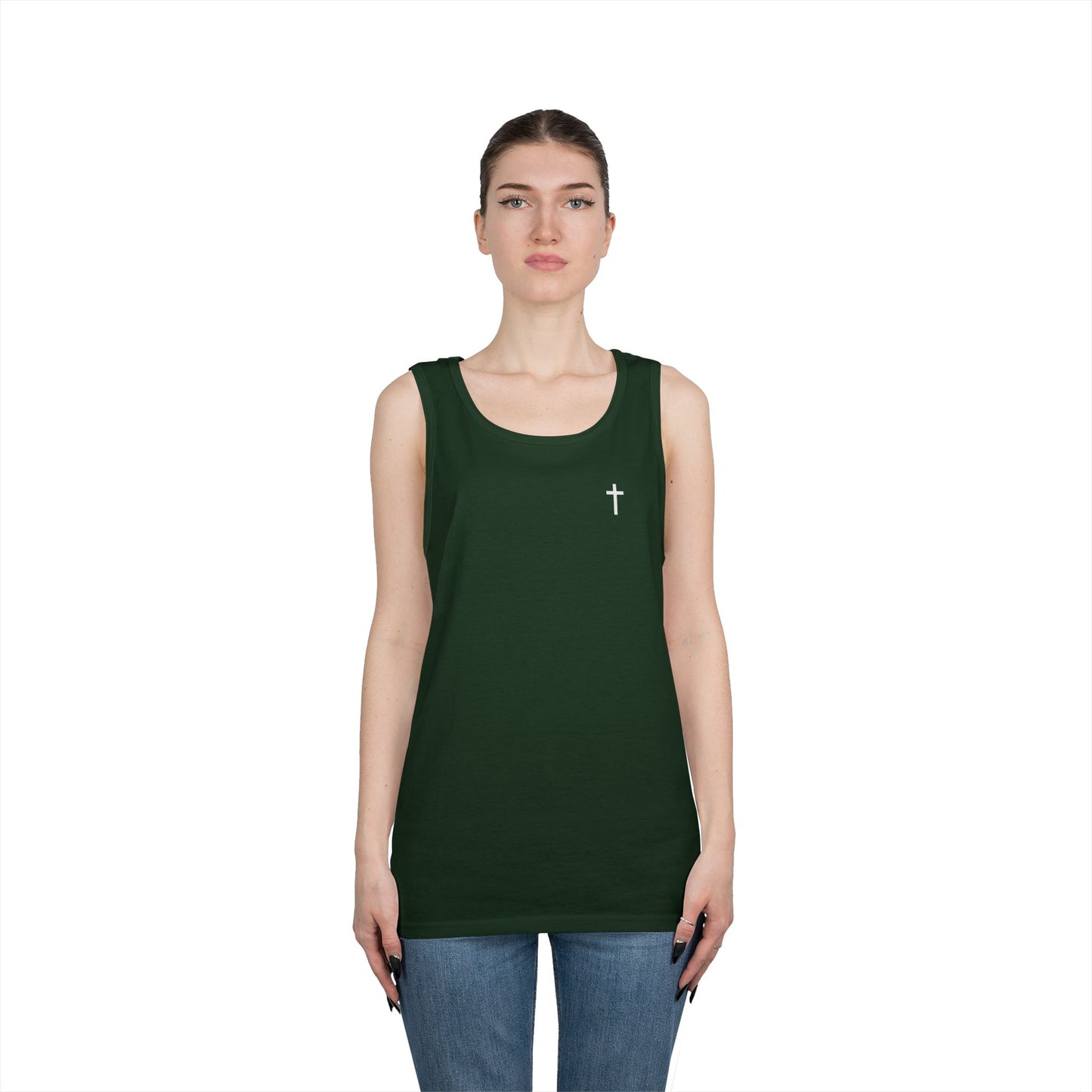 "With God all things are possible" motivational Tank