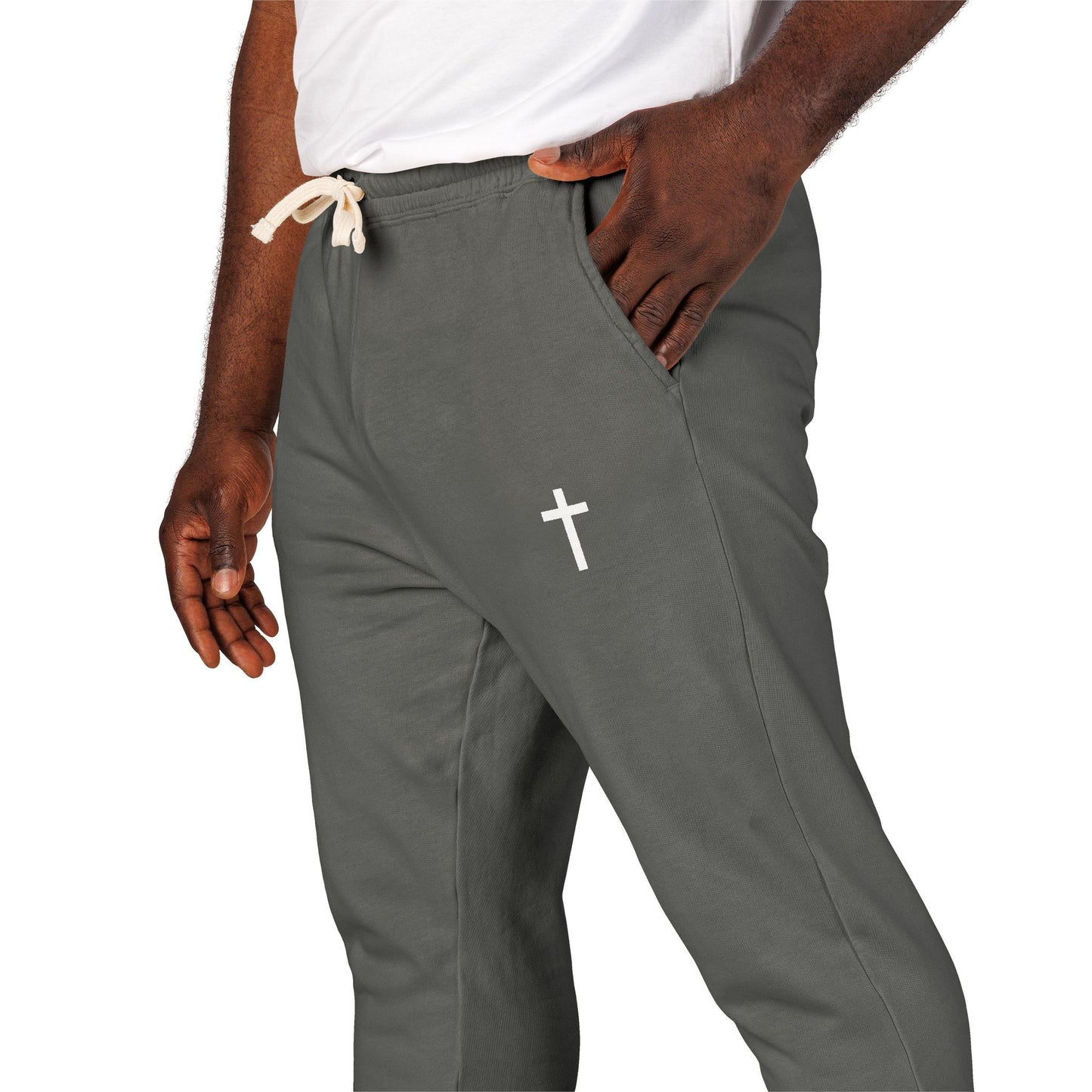 Unisex Cross Fleece Sweatpants