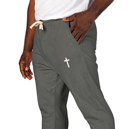 Unisex Cross Fleece Sweatpants