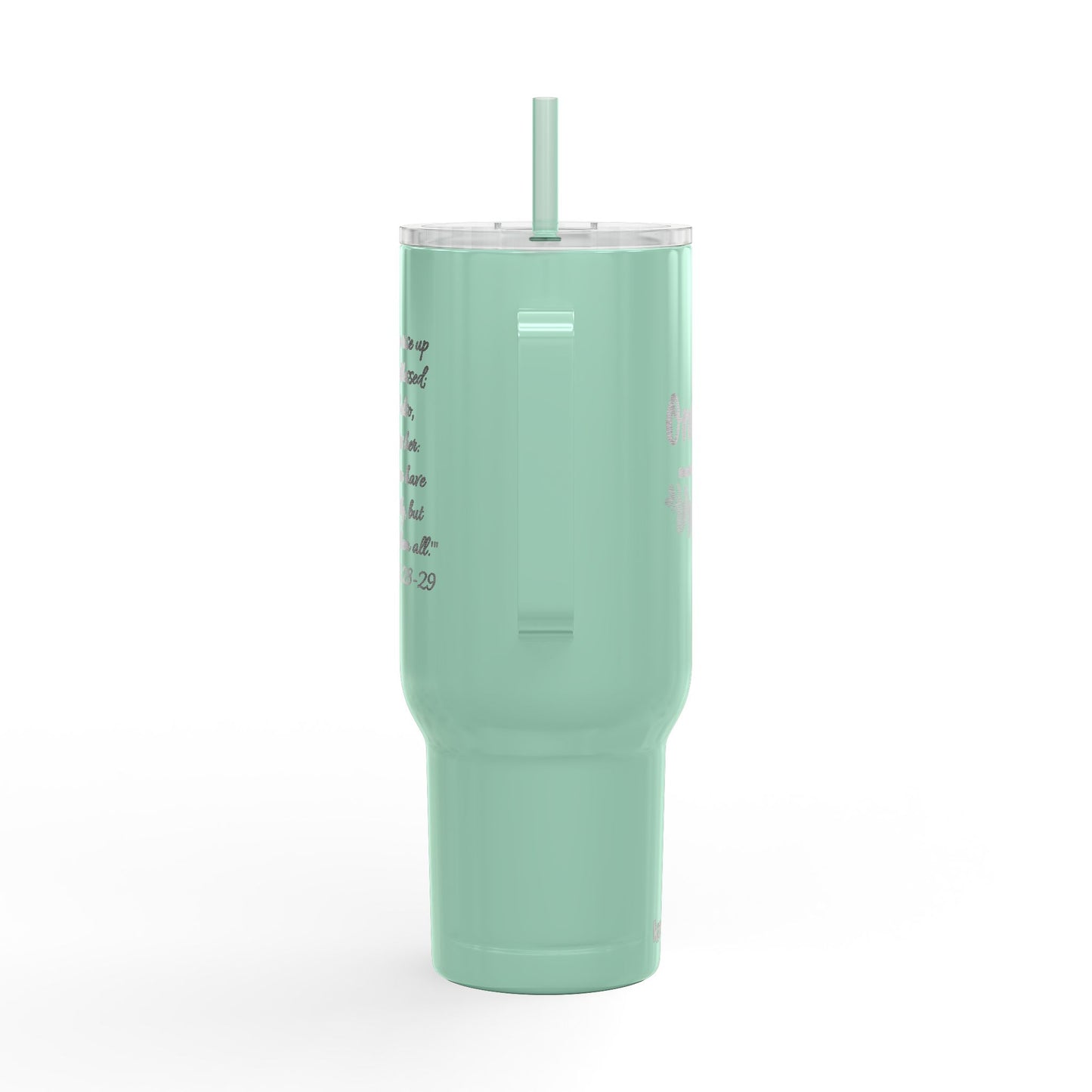 Insulated Tumbler with Lid, 40oz with Mother's Day verse