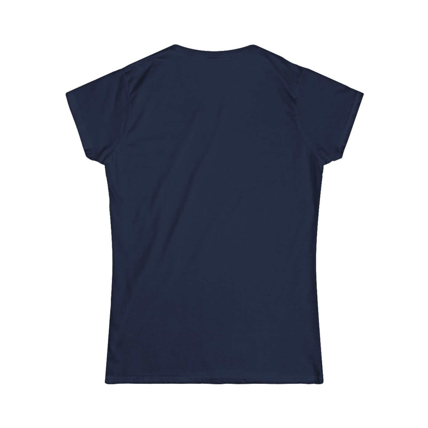 Women's Softstyle Tee with Black Cross