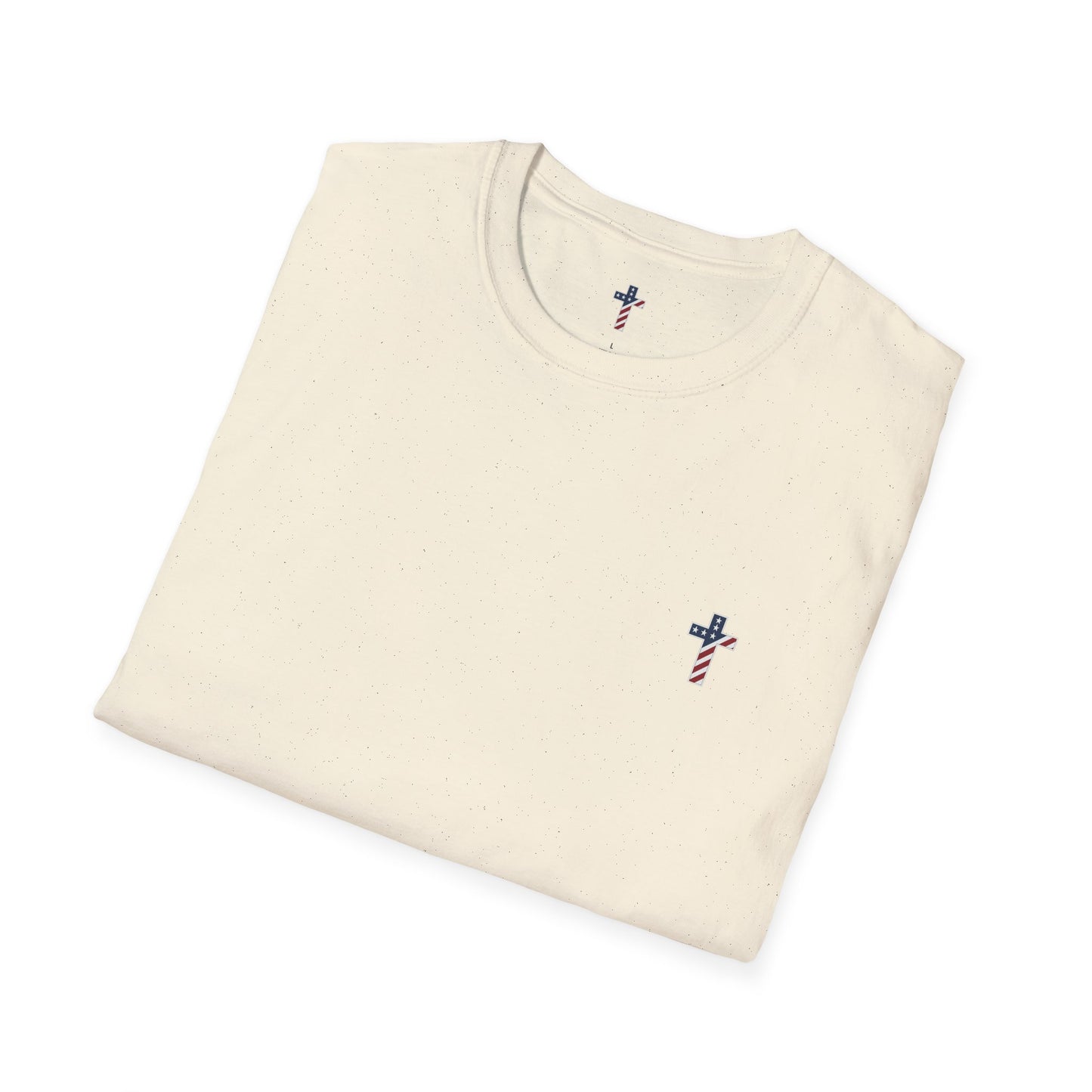 One Cross. One Nation, under God. Unisex Softstyle T-Shirt (no writing on back)