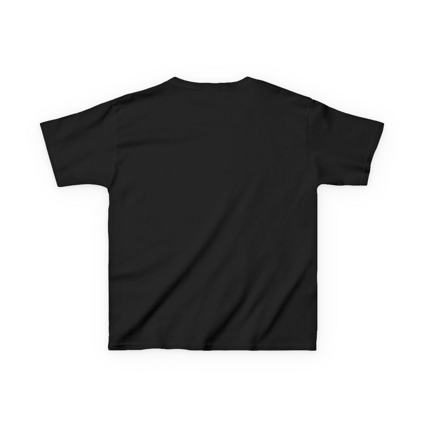 Kids Simple Christian T-Shirt with Black Cross (Gildan Product)