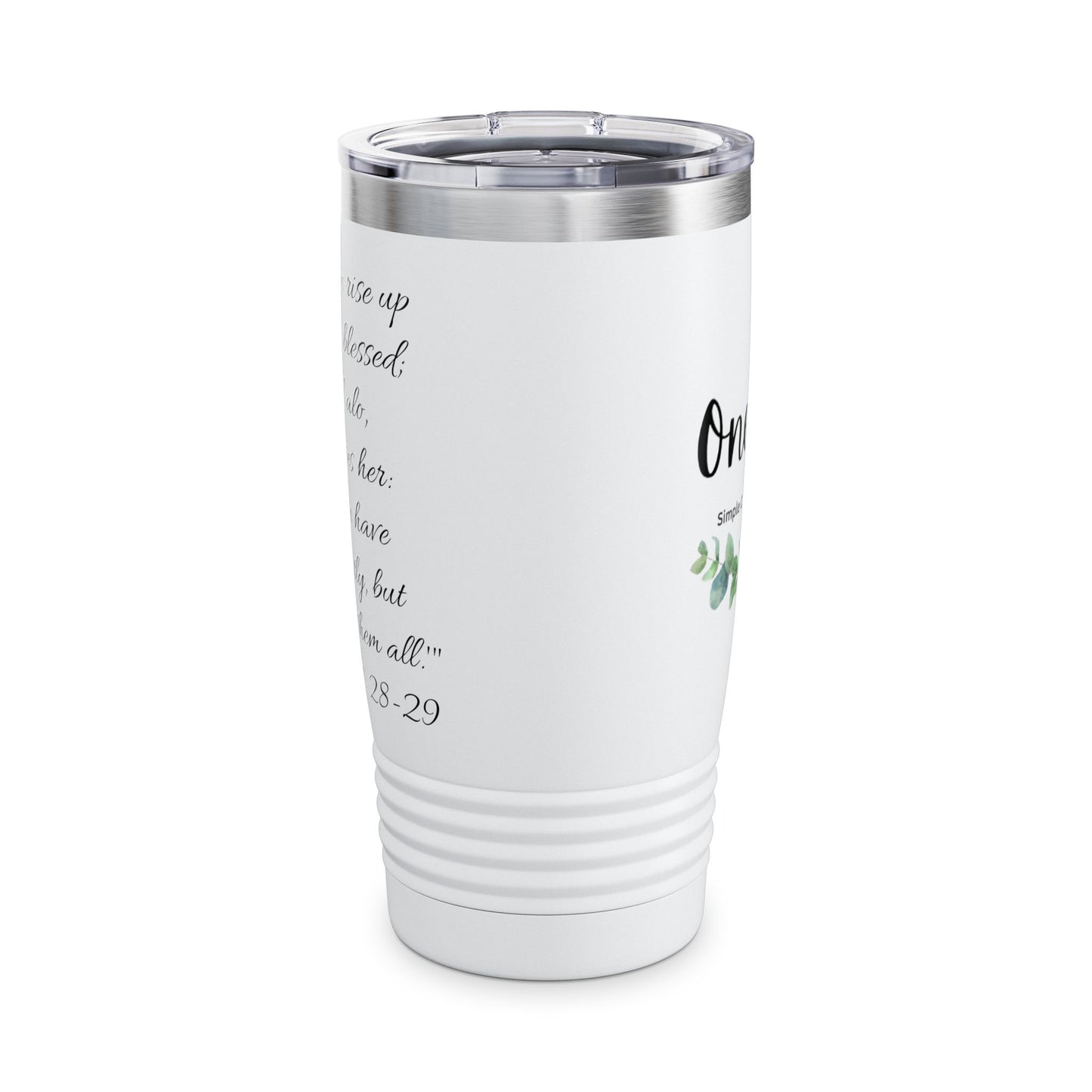 Ringneck Tumbler, 20oz with Mother's Day verse