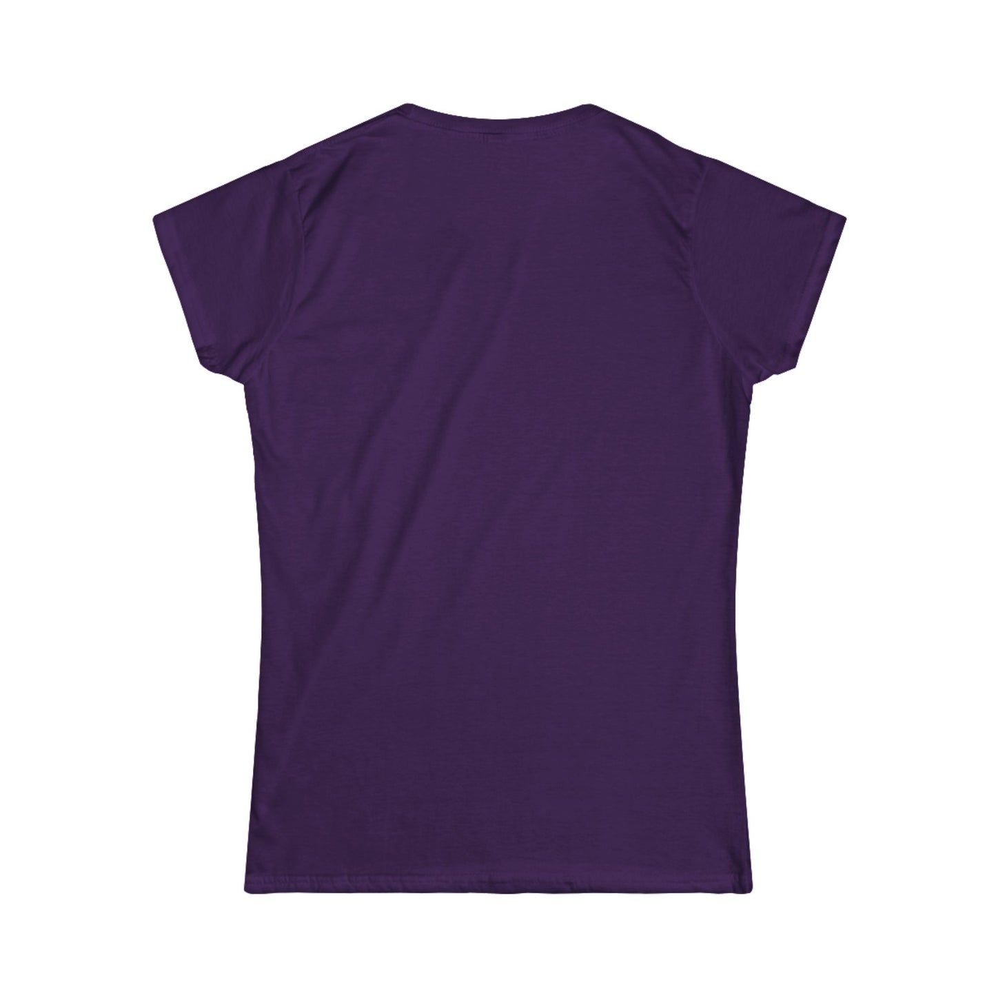 Women's Softstyle Tee with Black Cross