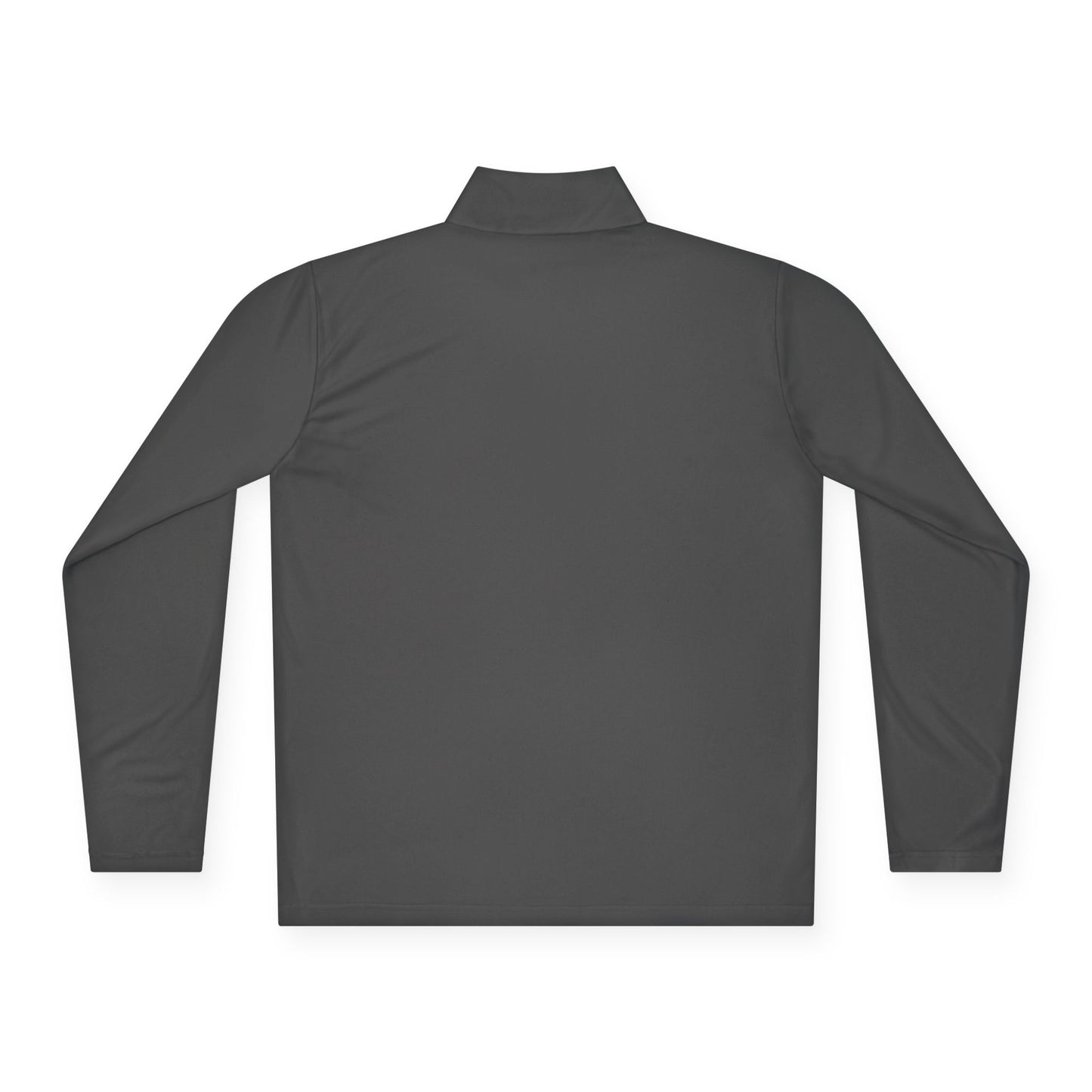 Unisex Quarter-Zip Pullover with Black Cross