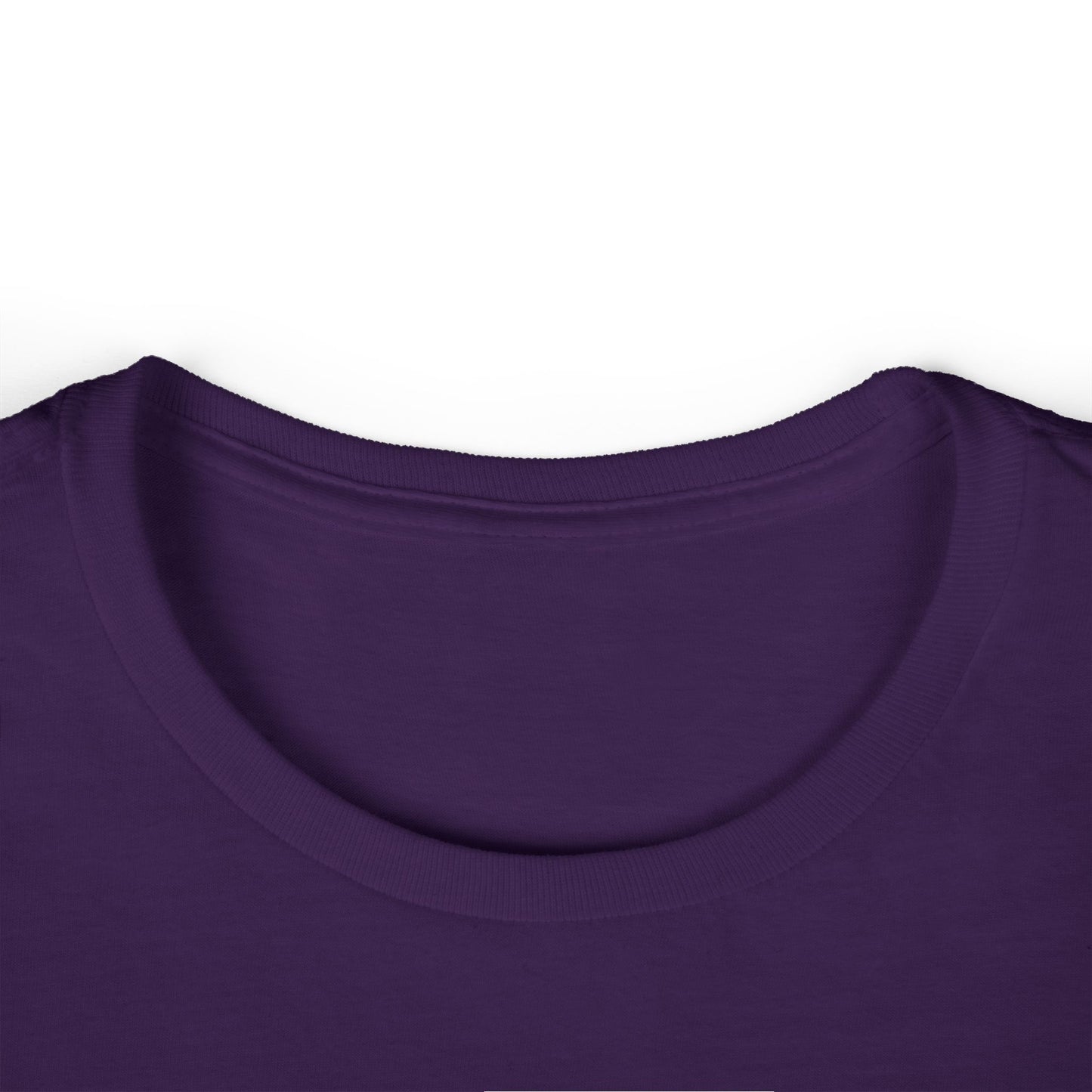 Women's Softstyle Tee with Black Cross