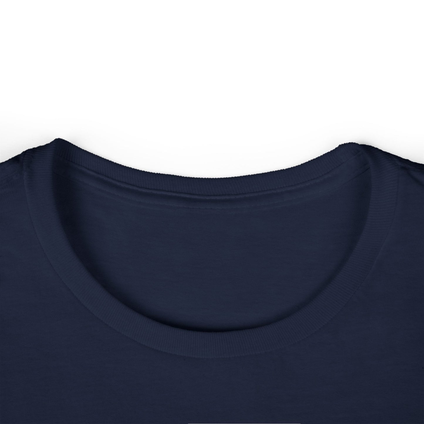 Women's Softstyle Tee with Black Cross