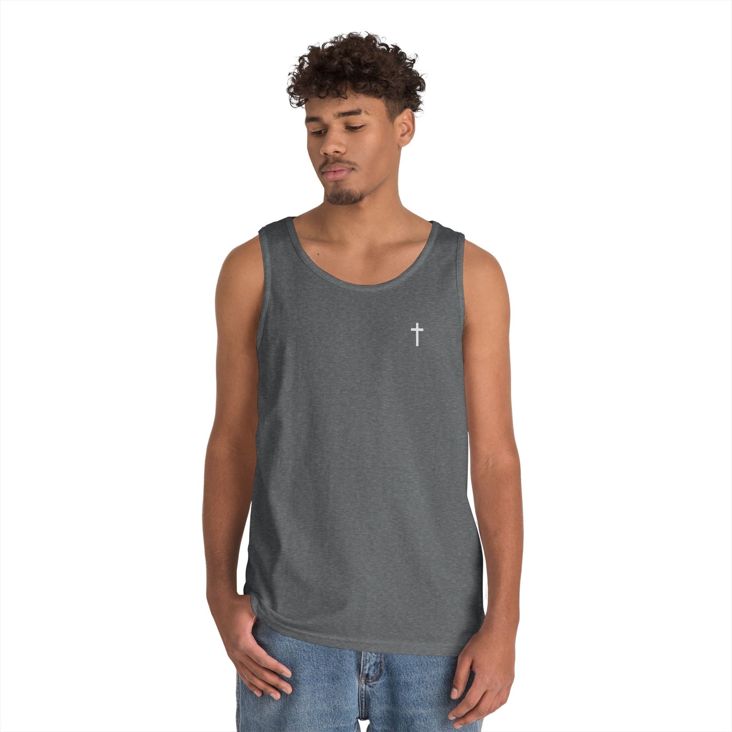 "With God all things are possible" motivational Tank
