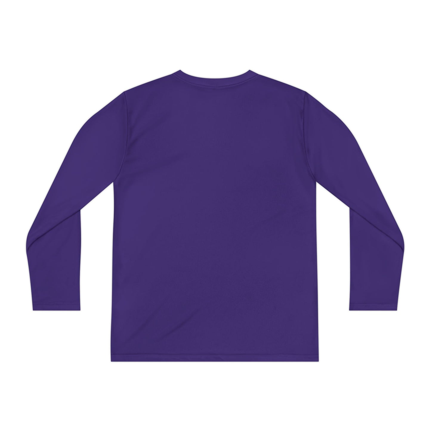 Youth long sleeve Sport-Tek with White Cross