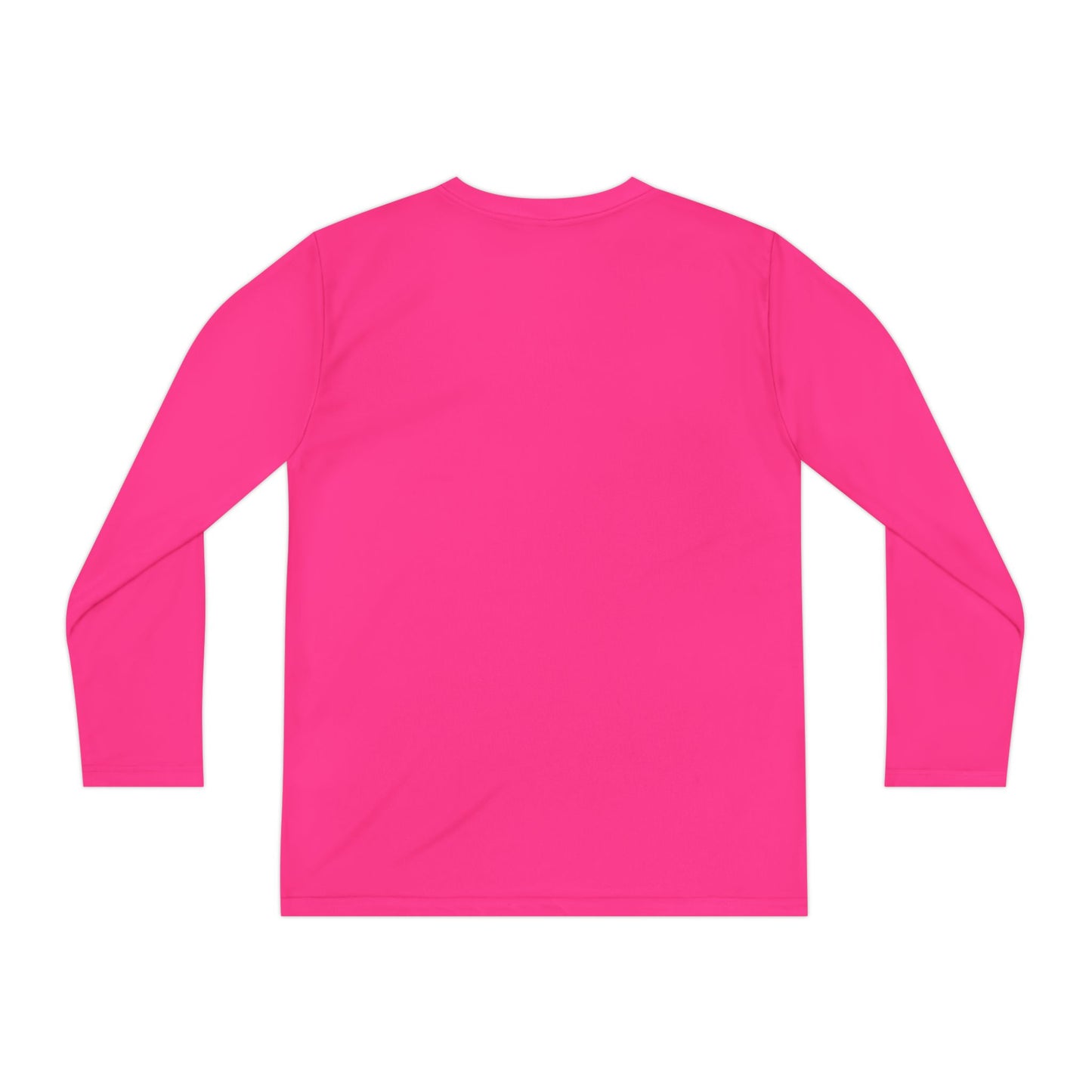 Youth long sleeve Sport-Tek with White Cross