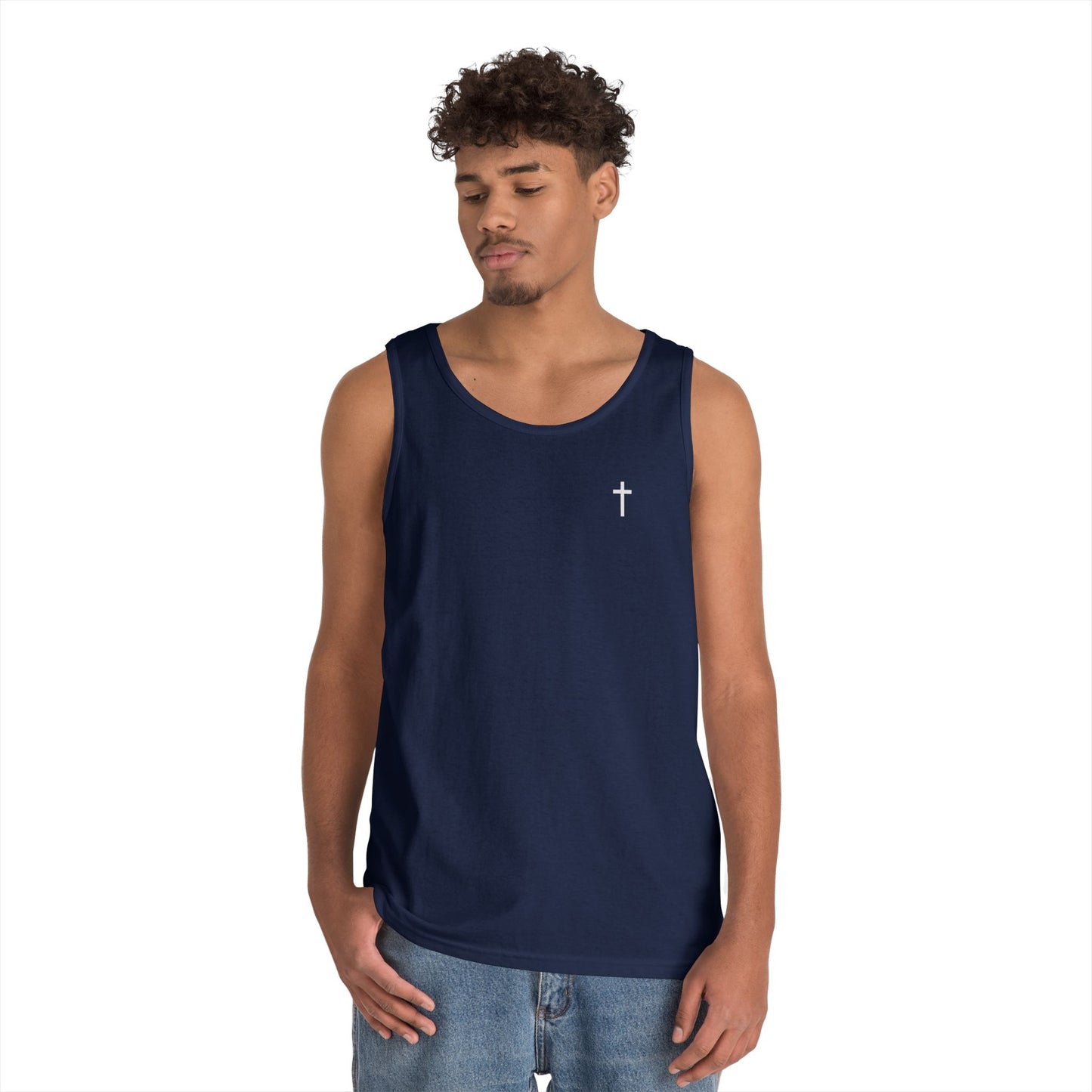 "With God all things are possible" motivational Tank