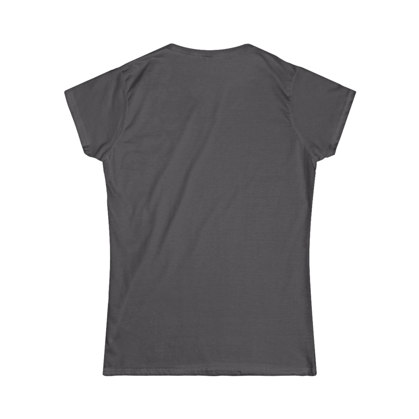 Women's Softstyle Tee with Black Cross