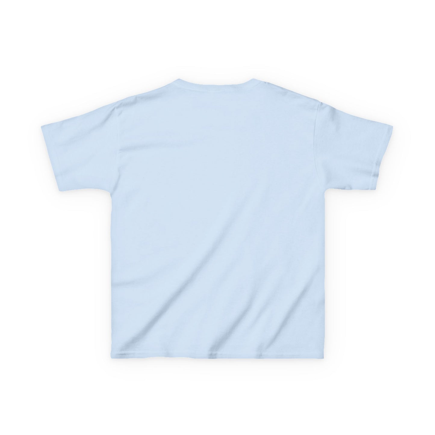 Kids Simple Christian T-Shirt with Black Cross (Gildan Product)