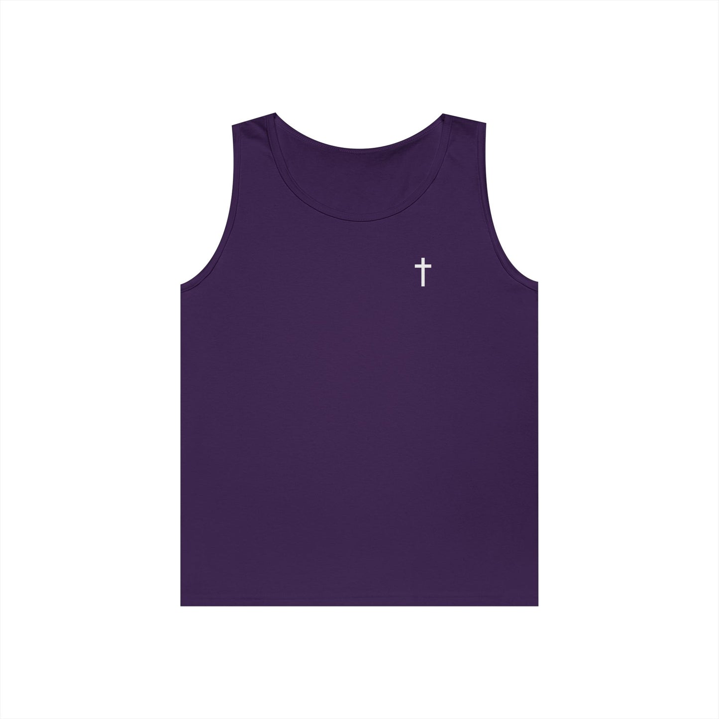 "The Lord is my strength and my shield" motivational Tank