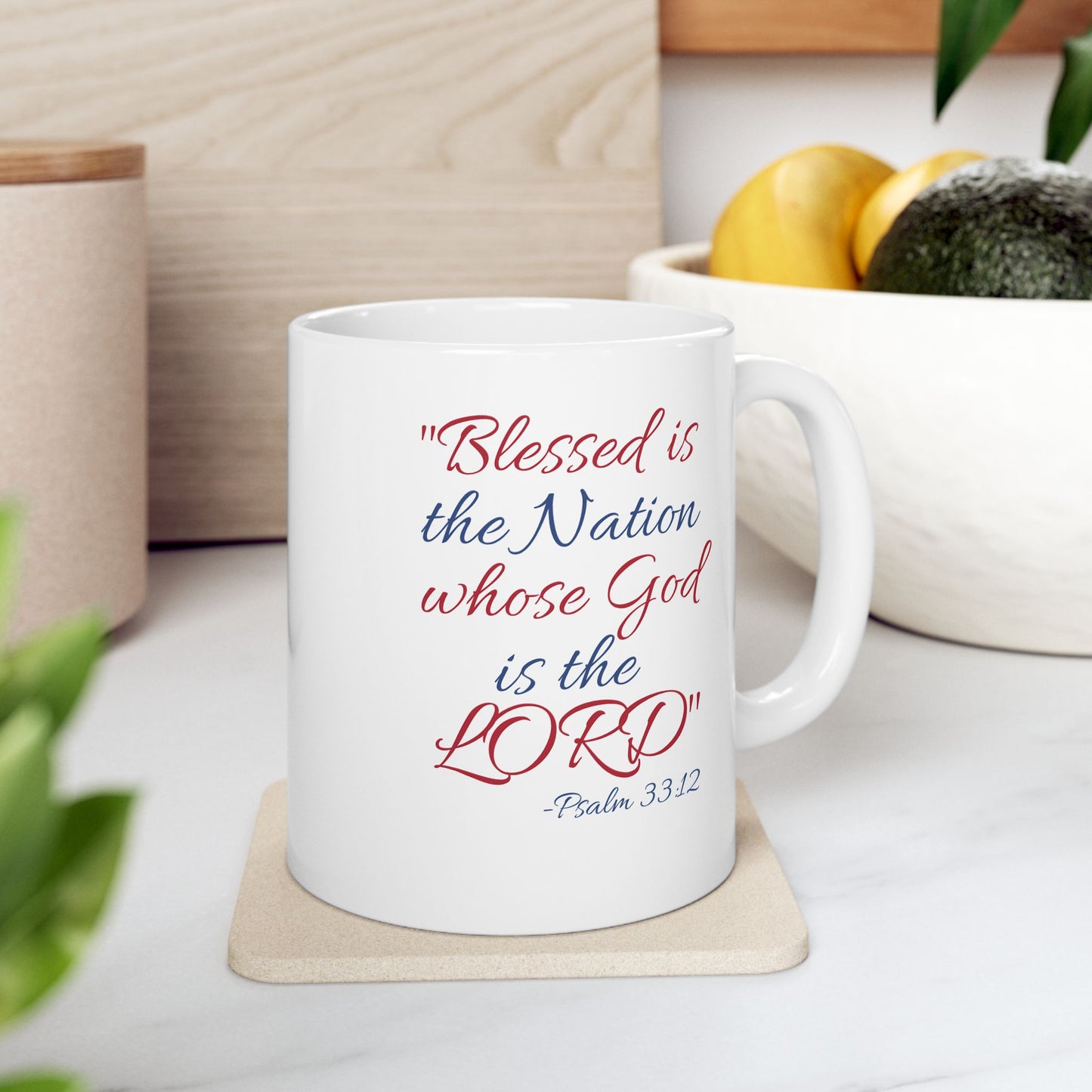 God Bless America Mug, (11oz, 15oz)